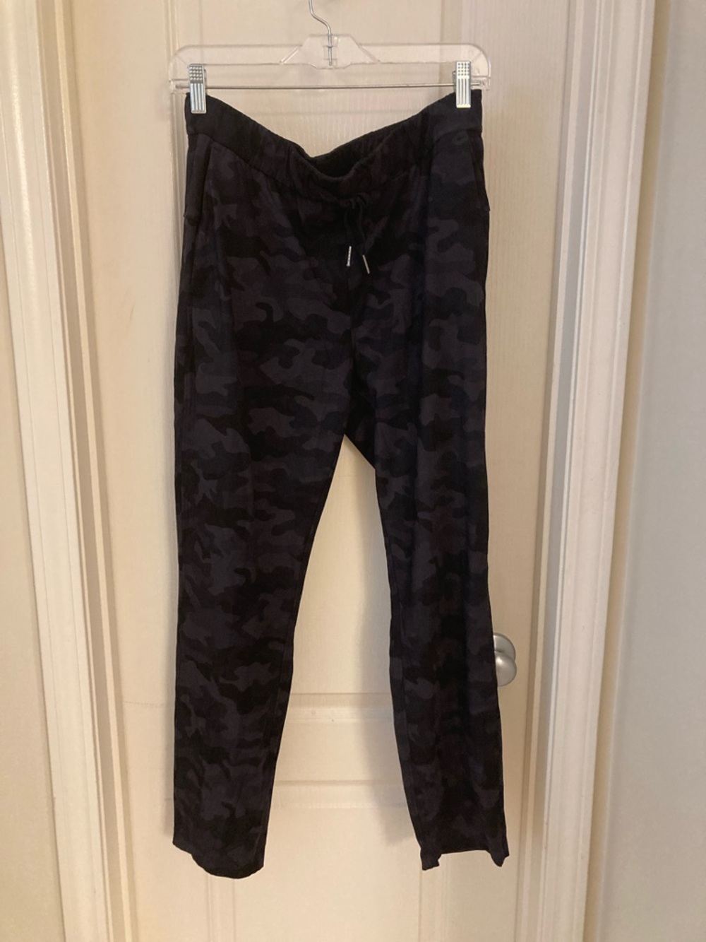 Black/Grey Camo Athletic Pants